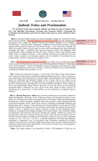 rv bey publications|Proclamations .